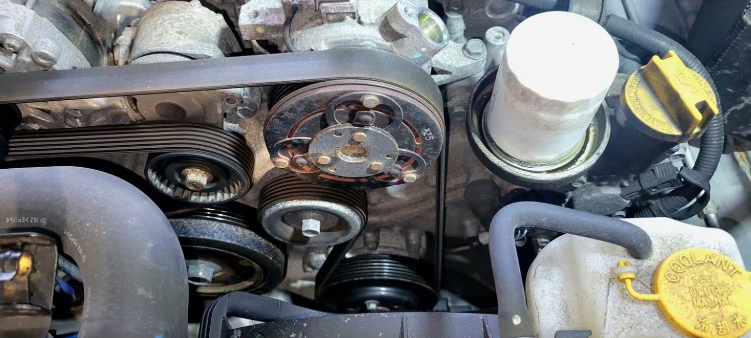 Engine accessory drive repair